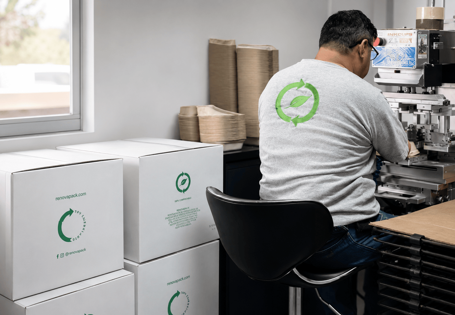 Producción y empaque biodegradable Renovapack