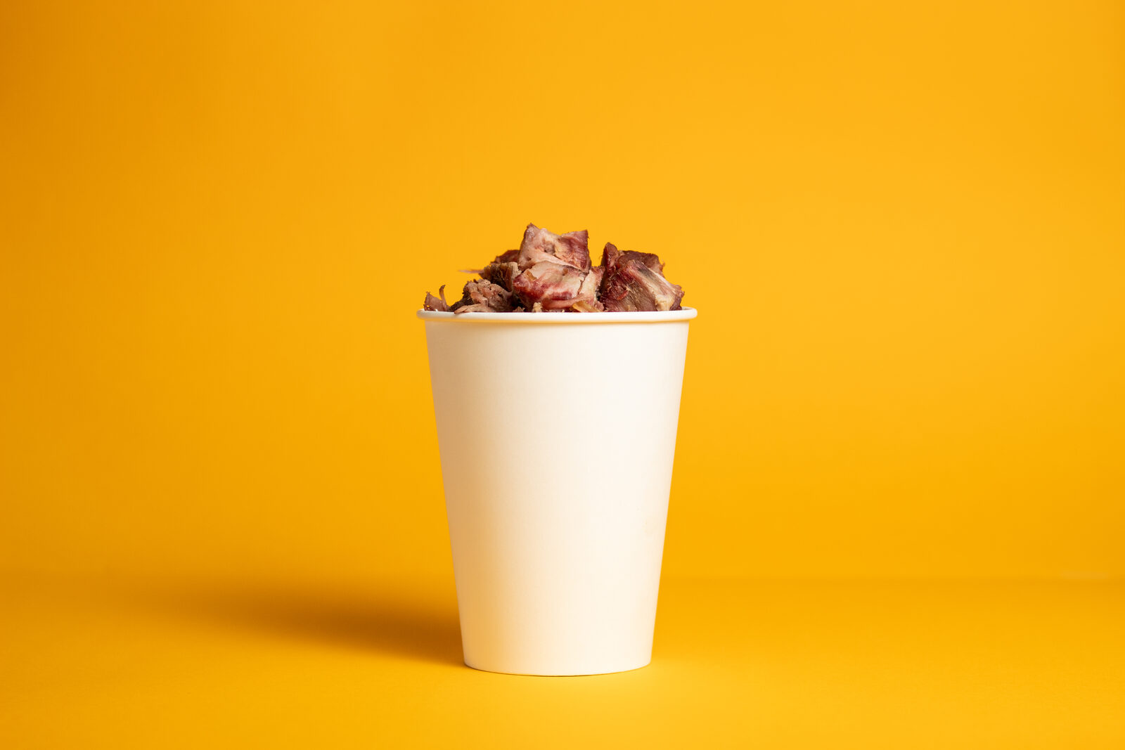 Vaso de papel biodegradable — lienzo para tu marca