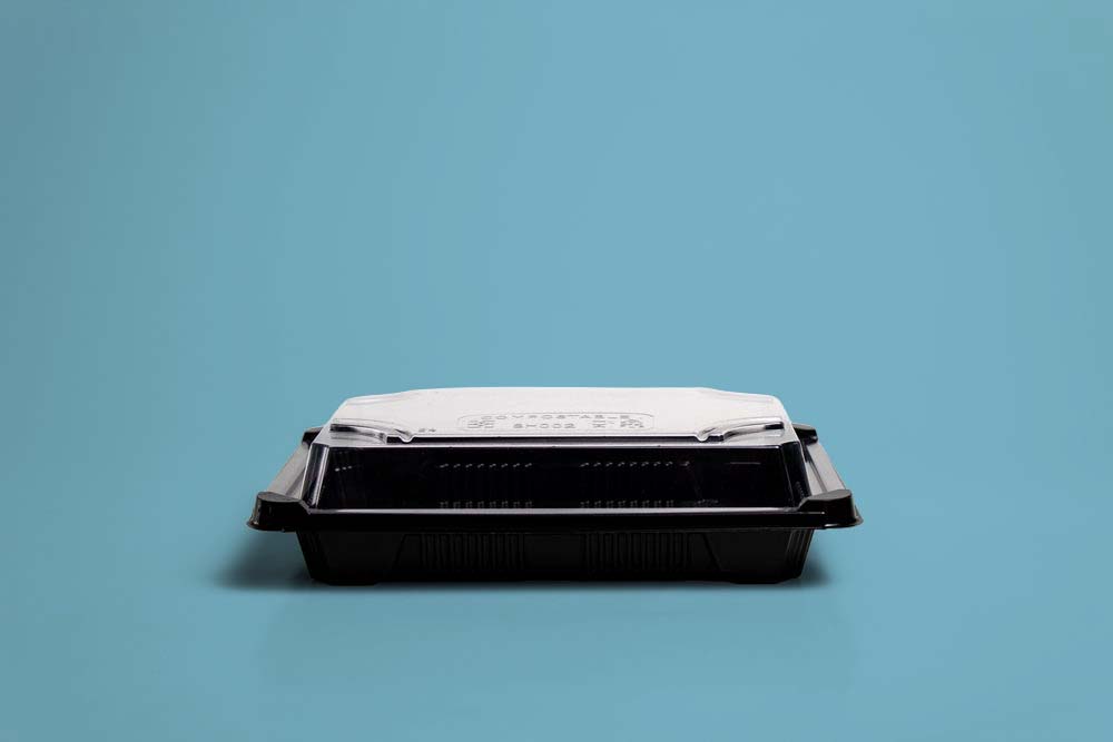 Bandeja Biodegradable para Sushi 7x5x2