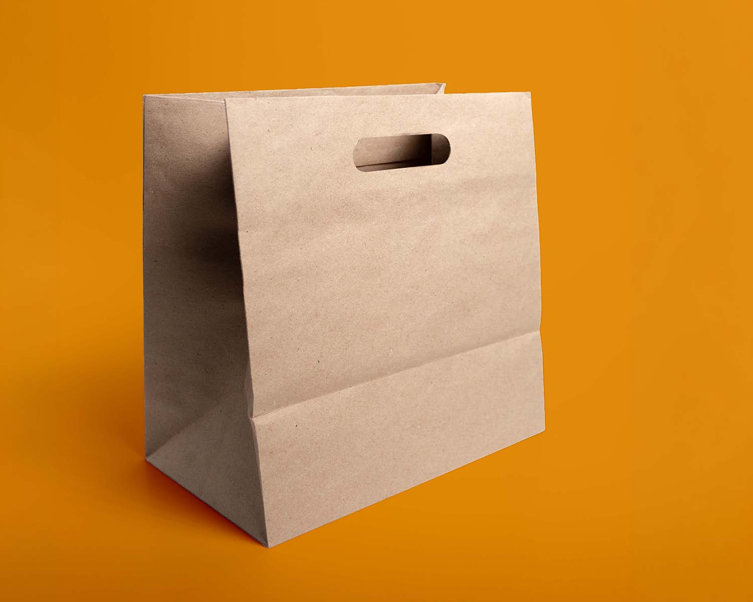 Bolsa Biodegradable Kraft Troquelada 28