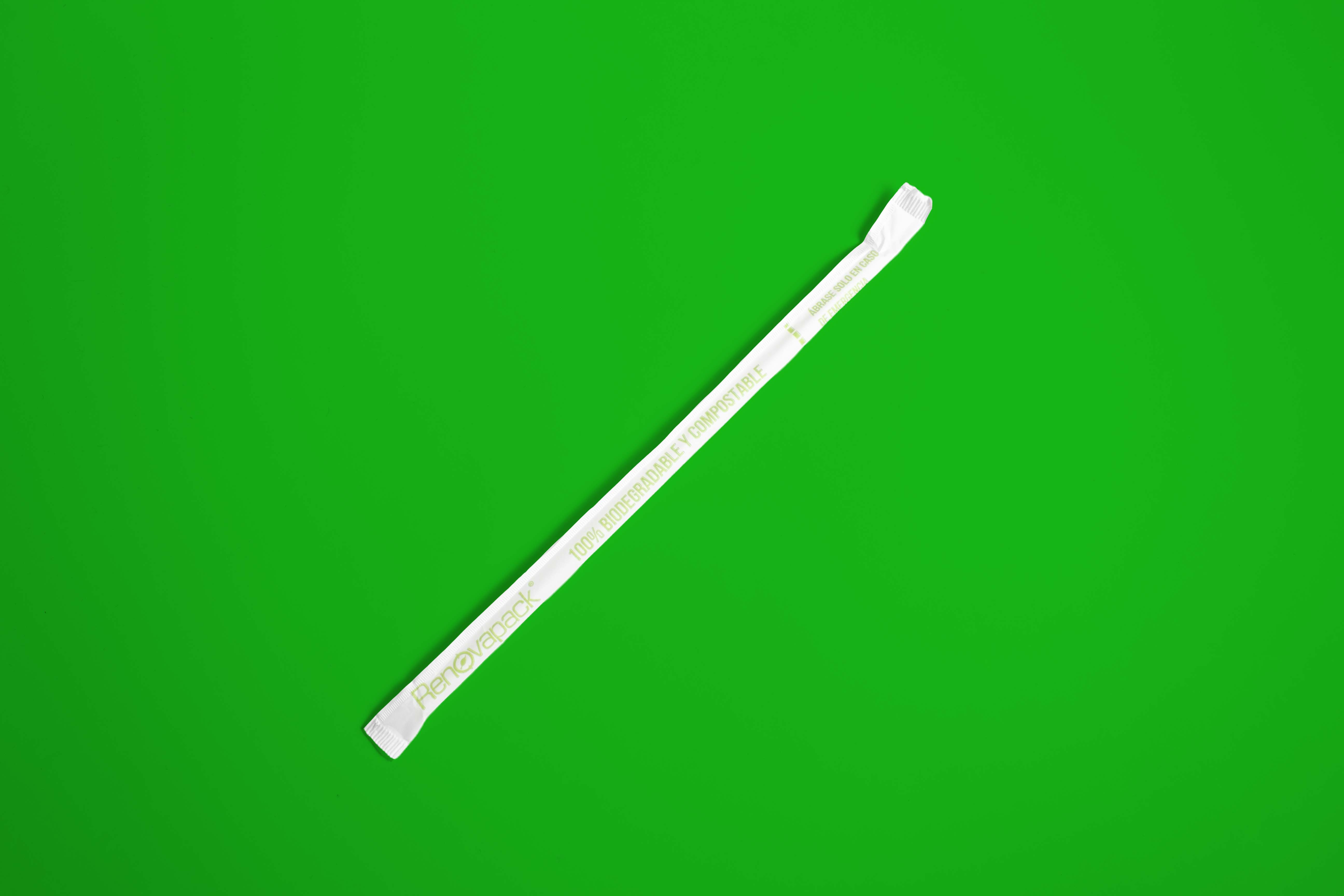 Popote Biodegradable Estuchado Agave 21 cm