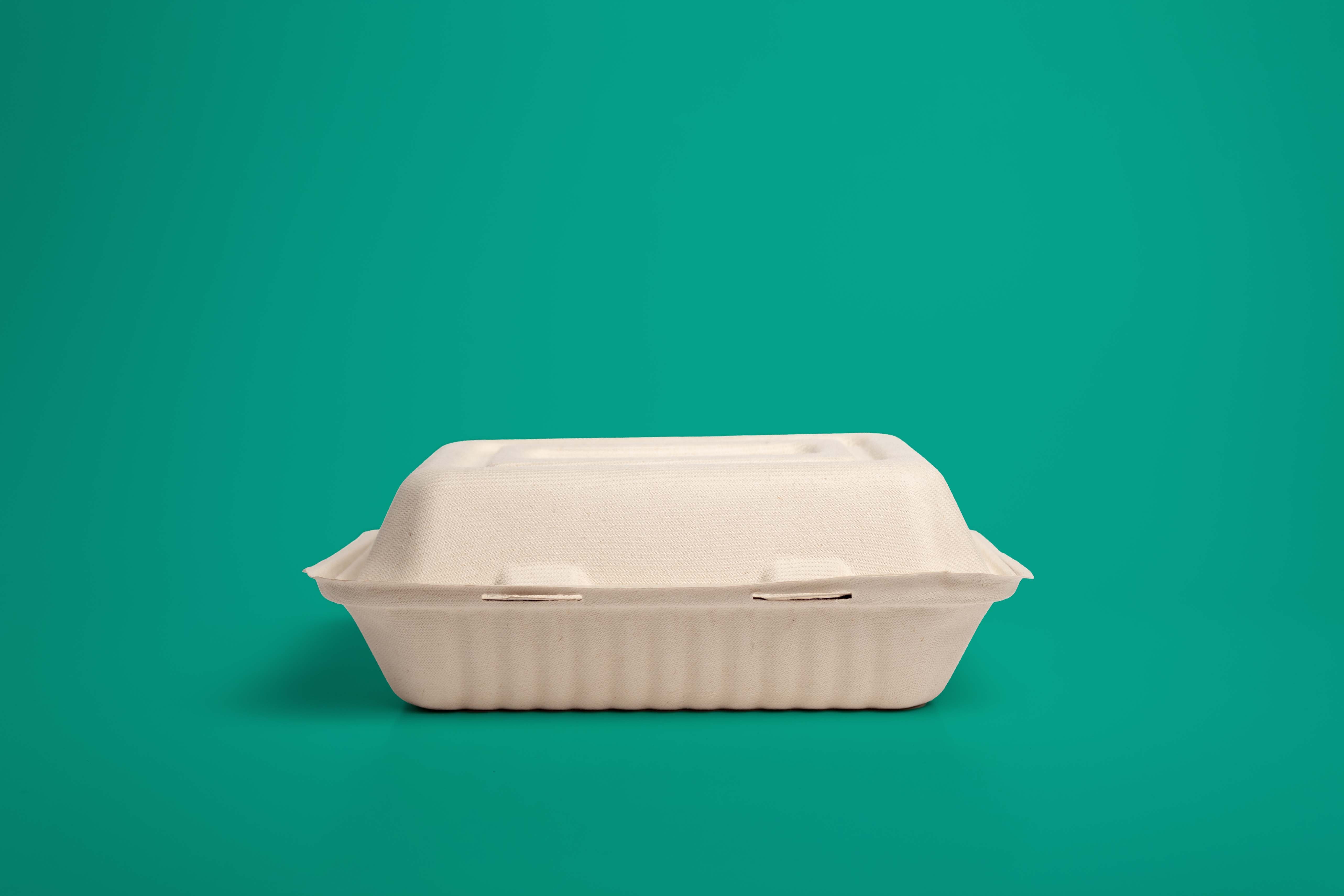 Contenedor Biodegradable 9x6x3