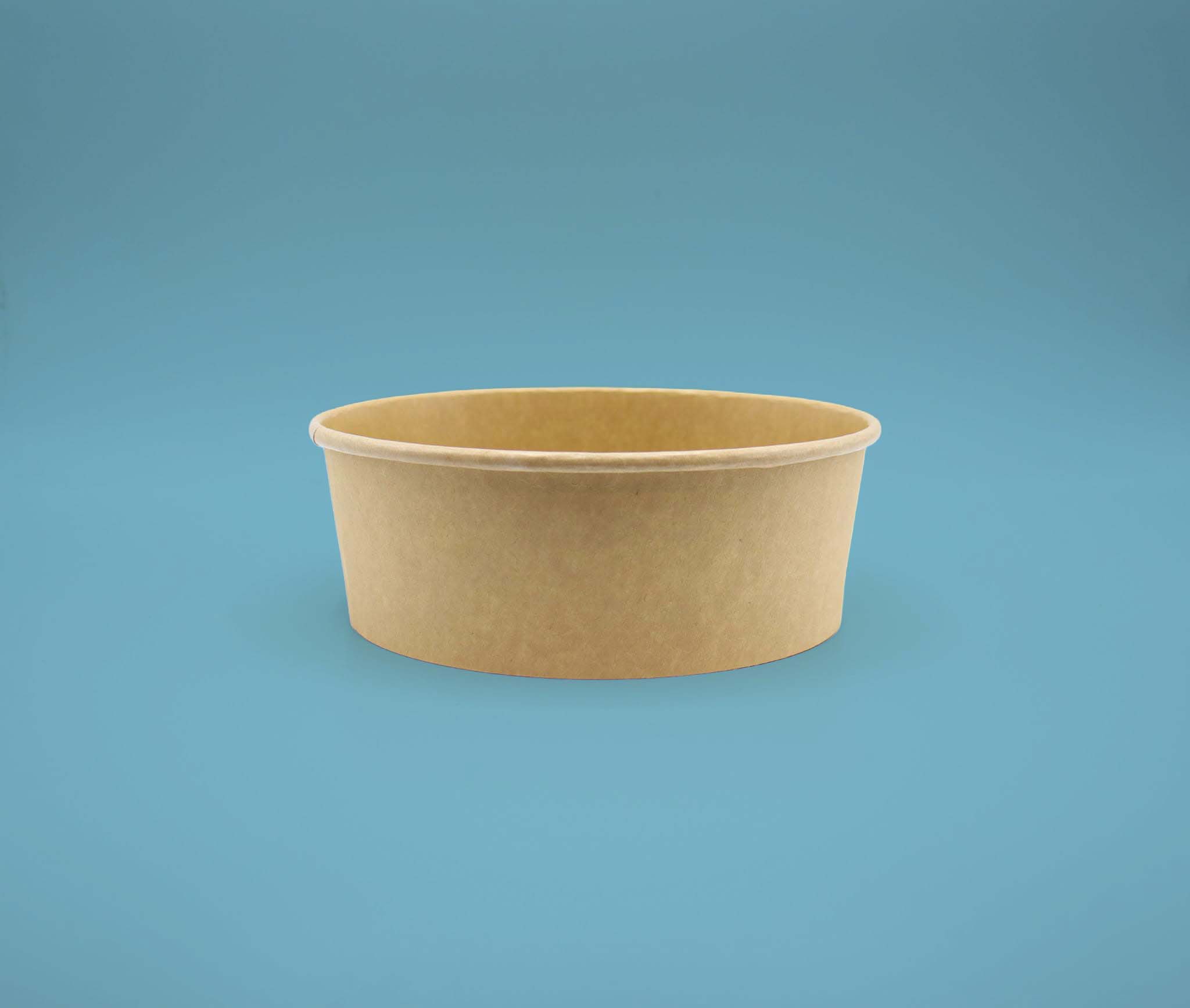 Ensaladera Desechable de Papel Kraft 44oz