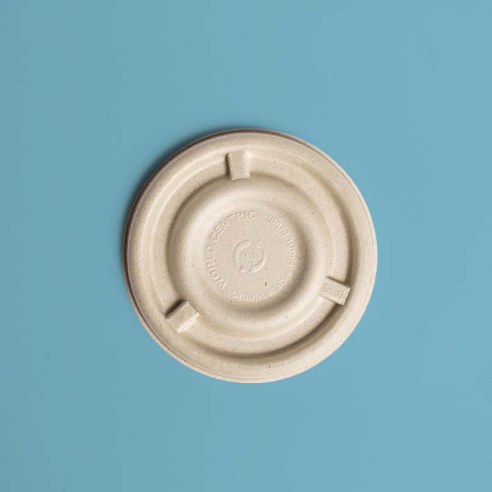 Tapa Copa Soufflé 4oz Biodegradable