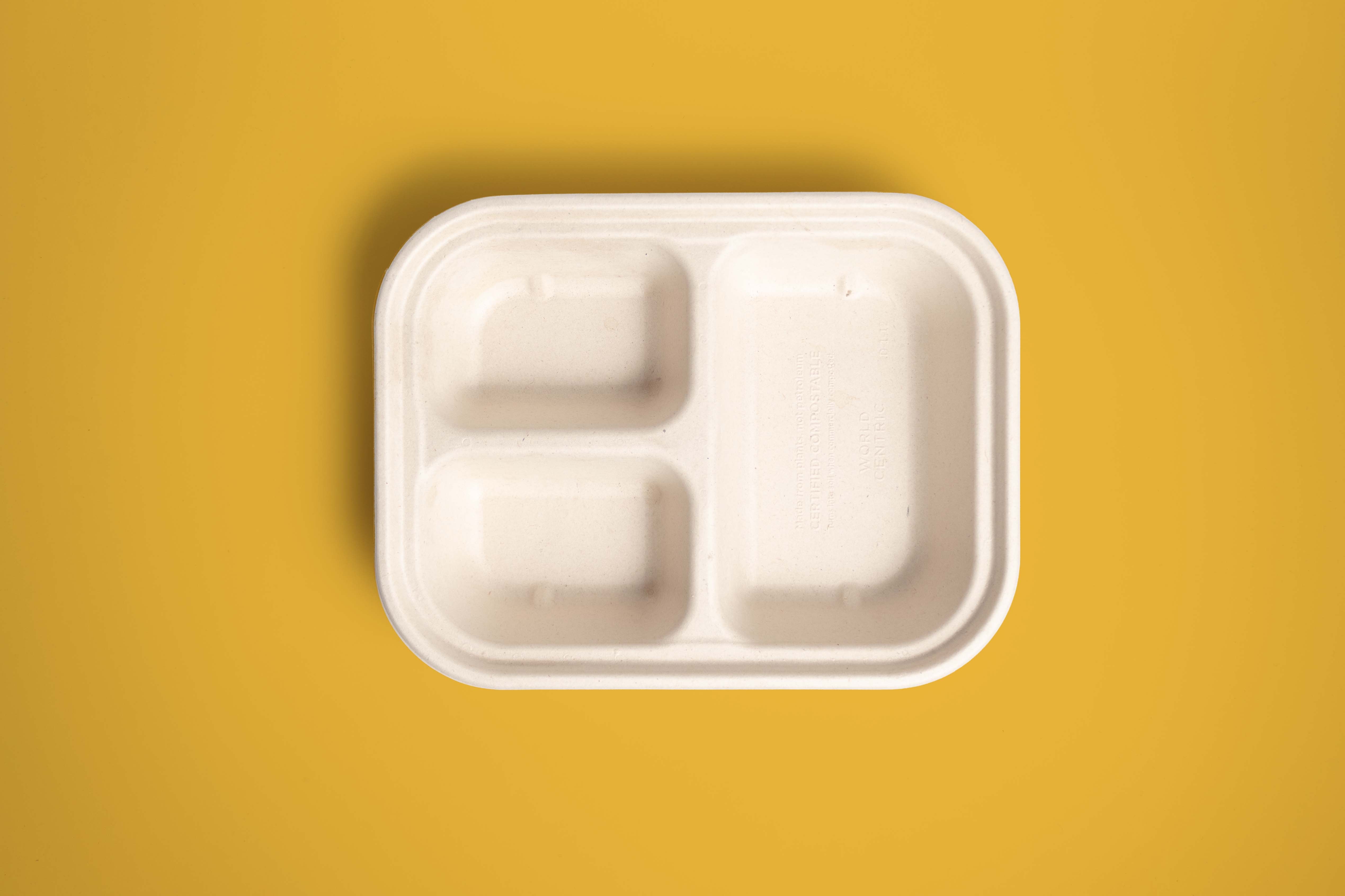 Contenedor Biodegradable Lunch-box 10x7x3